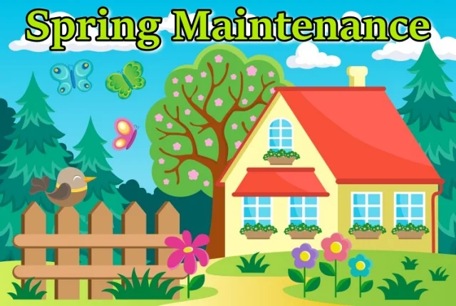 Home maintenance during Spring season