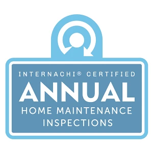 InterNACHI certification logo for annual home maintenance inspections