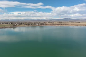 Photo of Longs Peak taken with a drone by Pandion Property Inspections, LLC