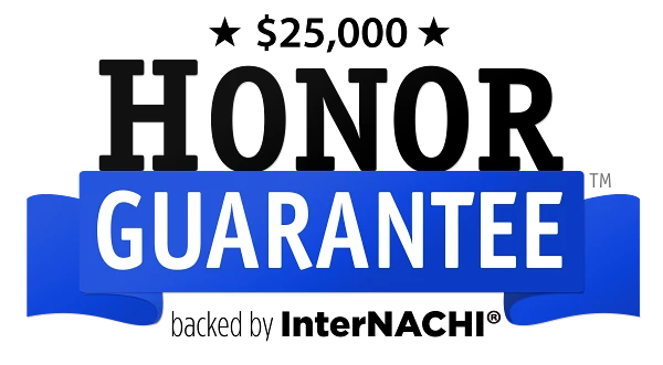 InterNACHI $25,000 Honor Guarantee Logo