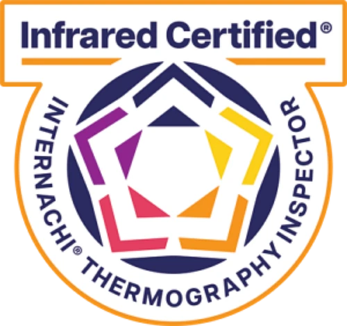InterNACHI certification logo for Infrared thermography and thermal imaging