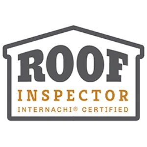 InterNACHI certification logo for roof inspector